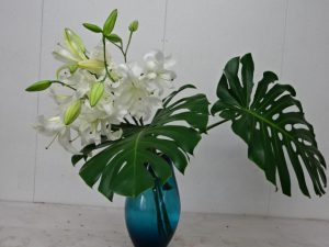 八重桜がぽったり