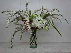 花を生けられる幸せに感謝