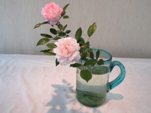 野バラ、、、可憐な花を毎年見せてくれる